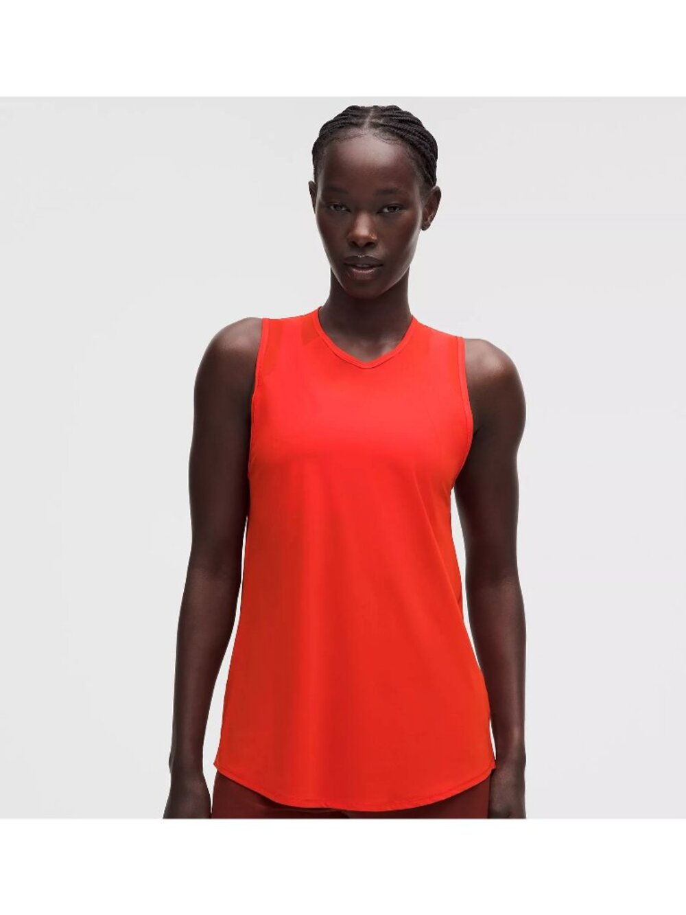 Lululemon Sculpt Cherry Ember Sleeveless Tank Top Womens Size Large